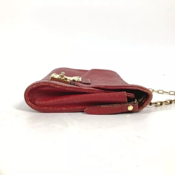 LOUIS VUITTON MonogramEmpreinte PochetteSaint Germain Chain Long Wallet - Picture 7 of 13